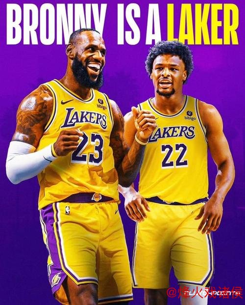 父子齐聚！詹姆斯携手布朗尼共创历史时刻